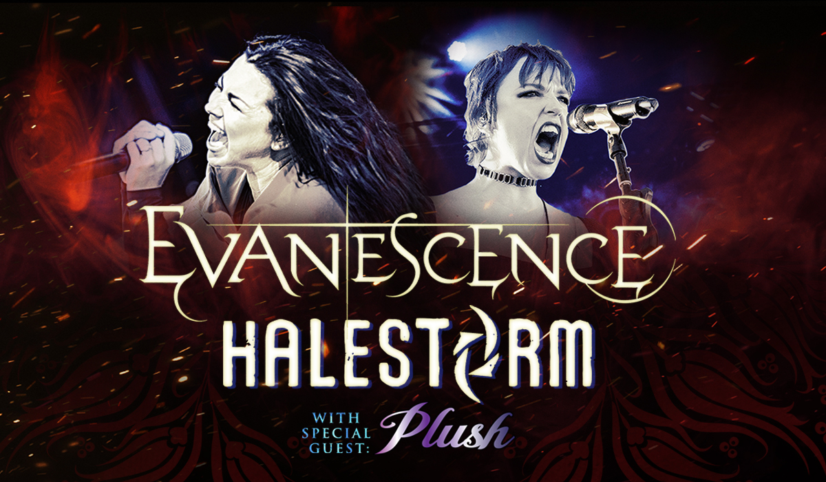 Evanescence w Plush - event graphic